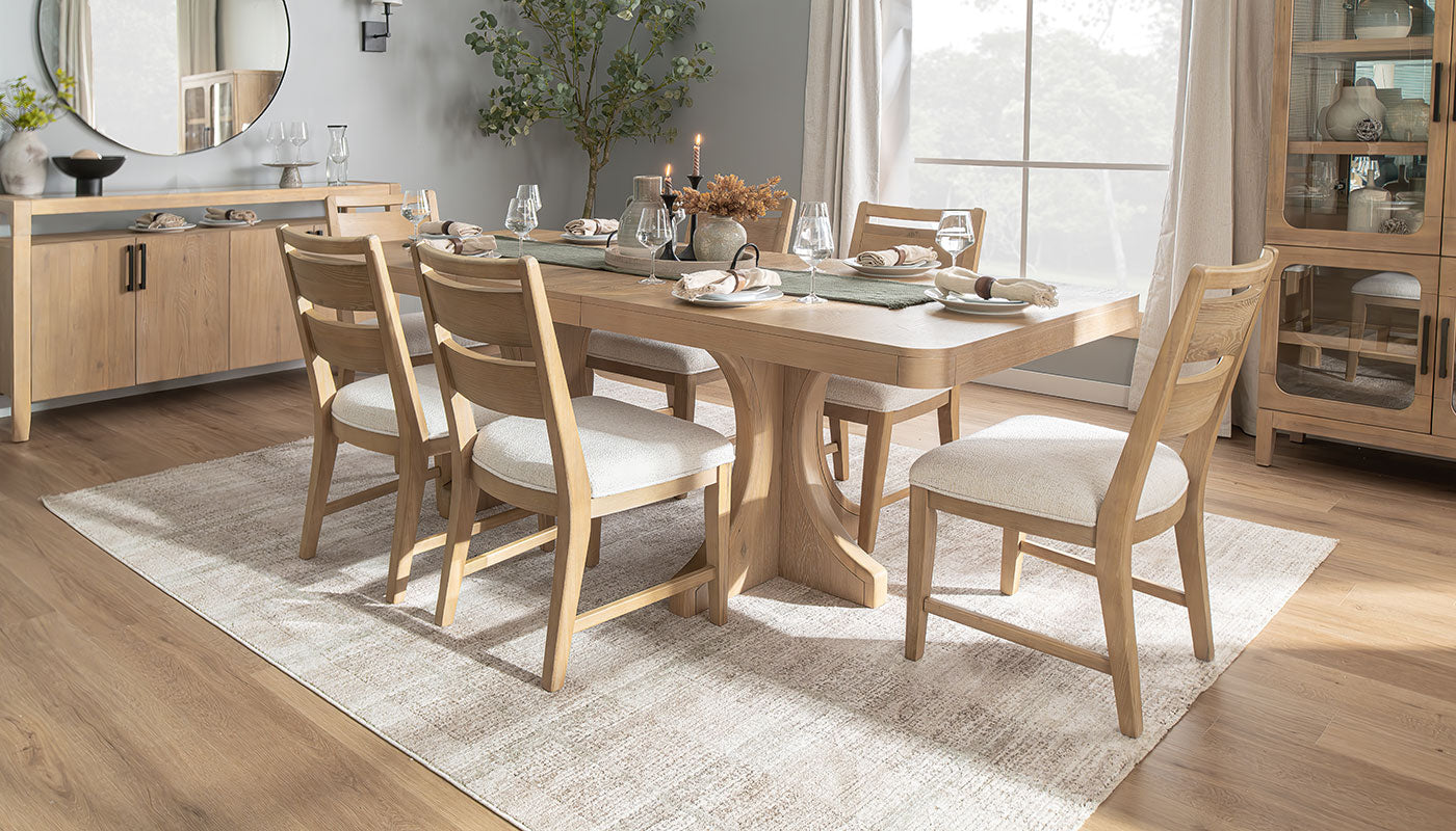 Somerset Trestle Dining Height Table & Chairs