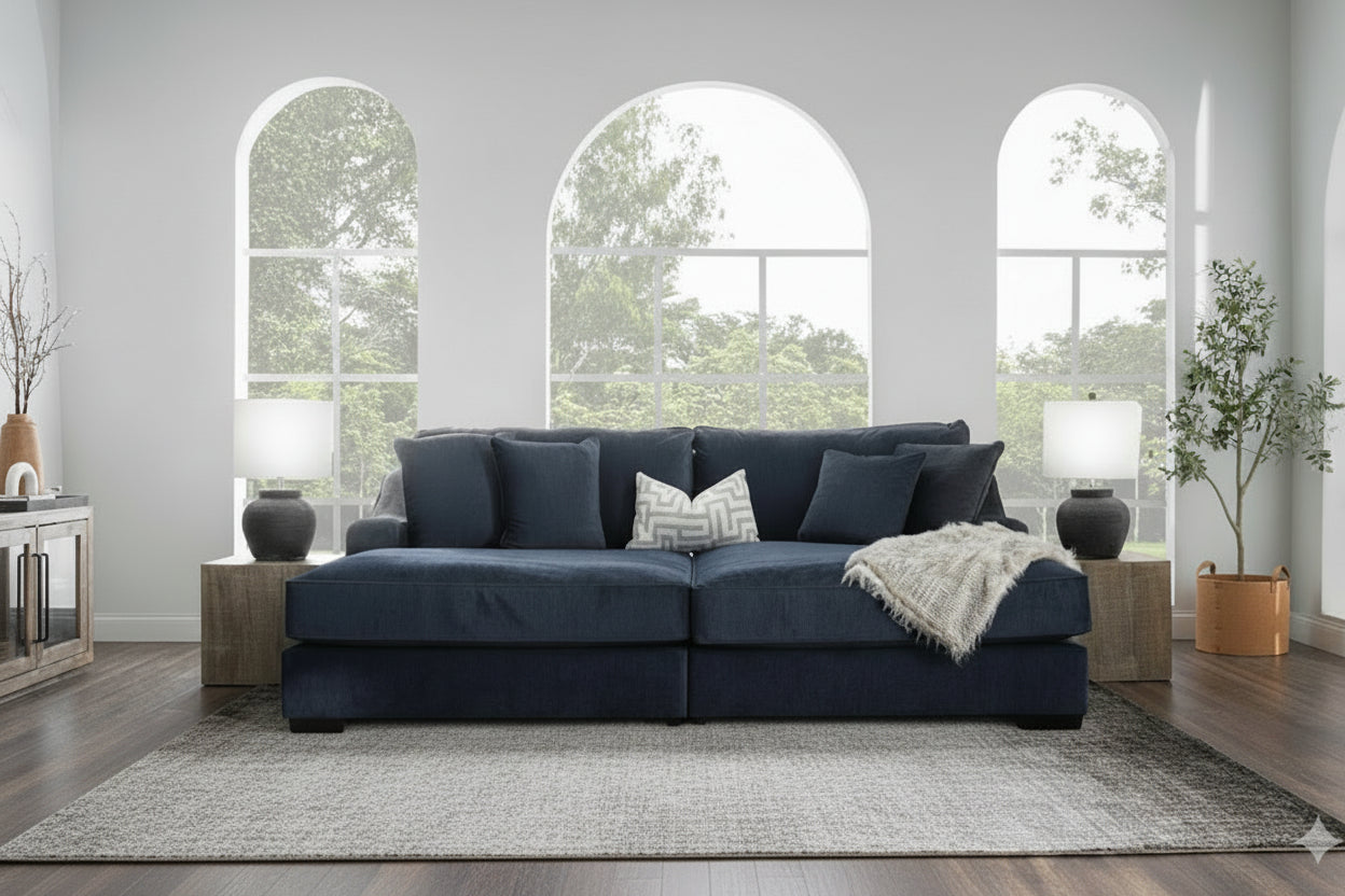 Spartan Double Chaise Lounge – Home Zone Furniture