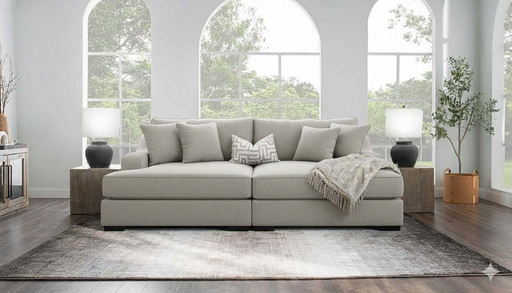 Spartan Double Chaise Lounge – Home Zone Furniture