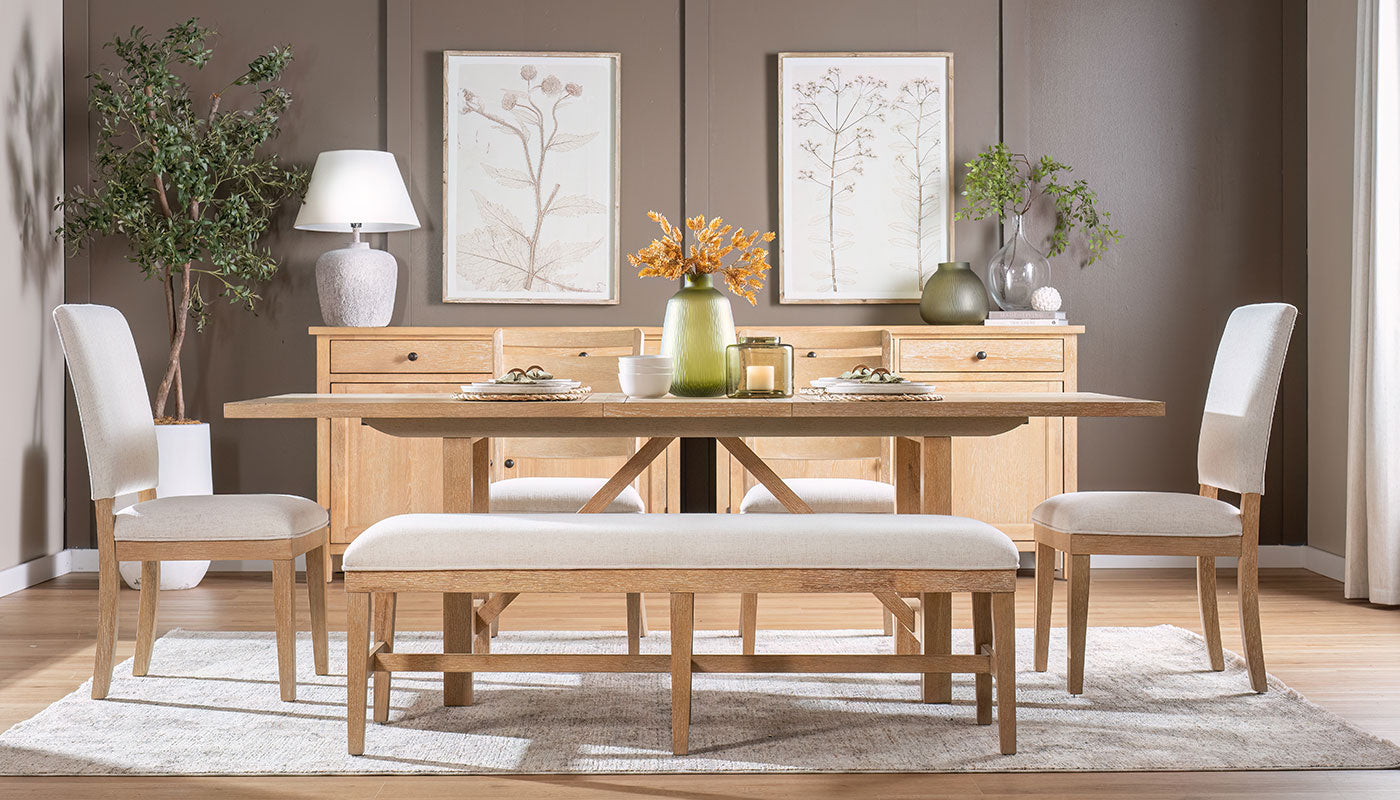 Talia Rectangle Dining Height Table & Chairs