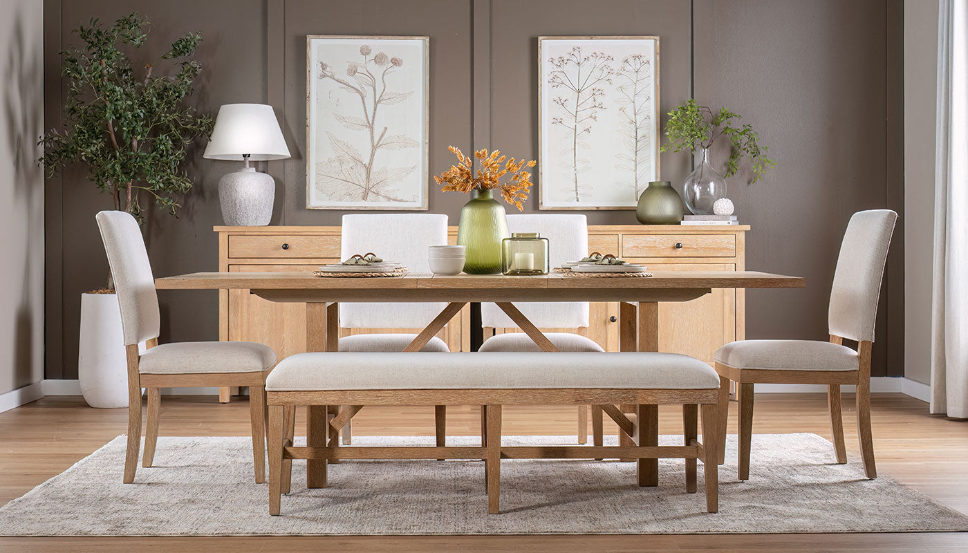 Talia Rectangle Dining Height Table & Chairs