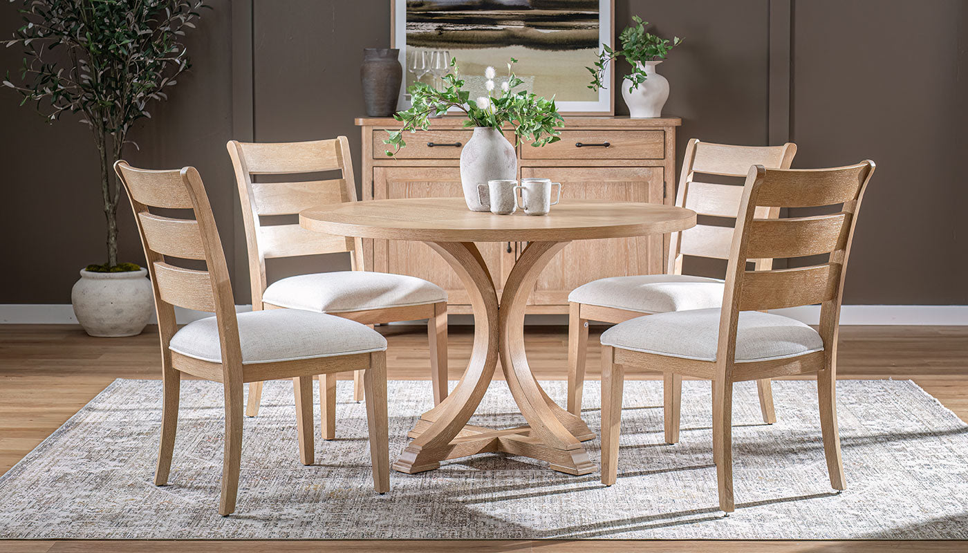 Teresa Round Dining Height Table & Chairs