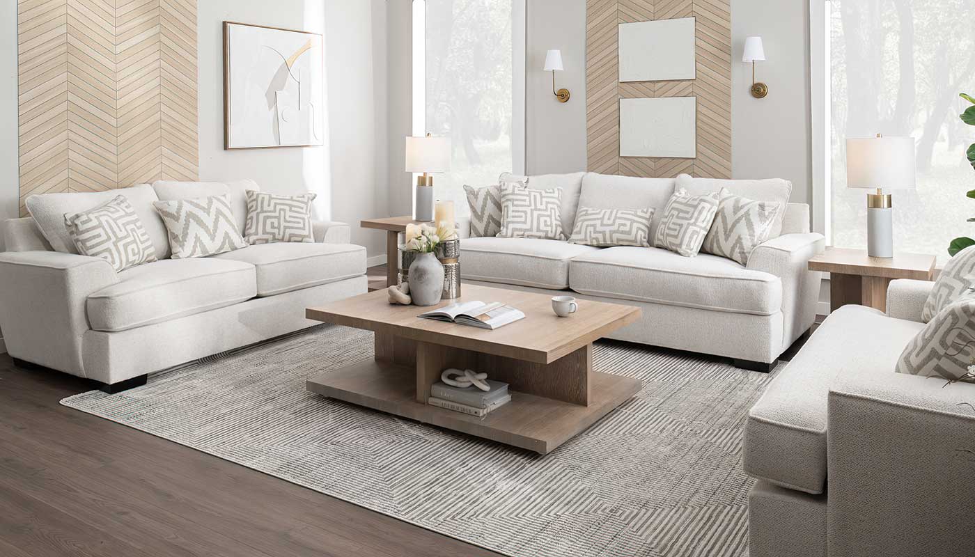 Titan Holltop Snow Sofa & Loveseat