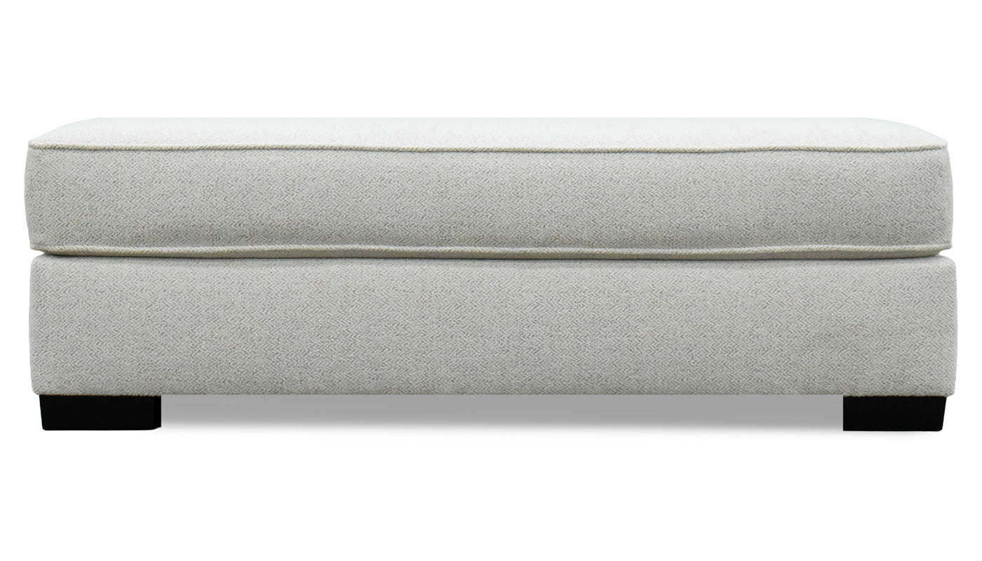 Titan Holltop Snow Ottoman – Home Zone Furniture