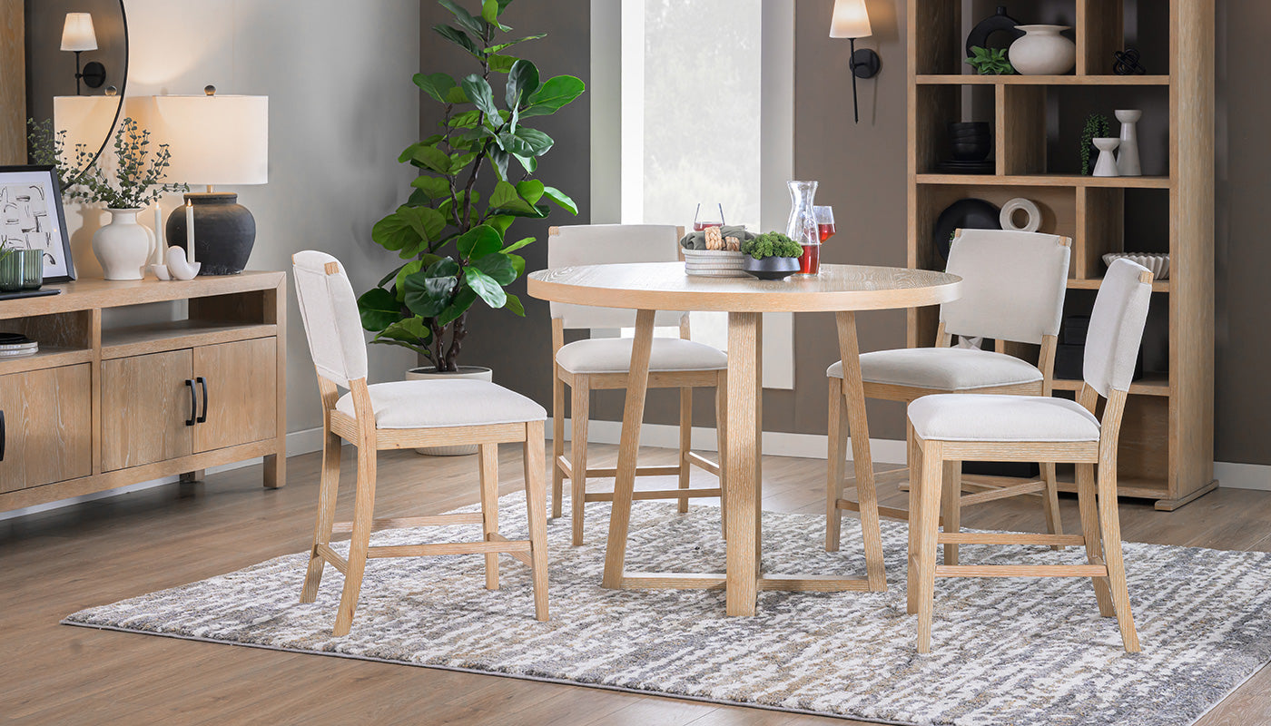 Travis Counter Height Table & Chairs