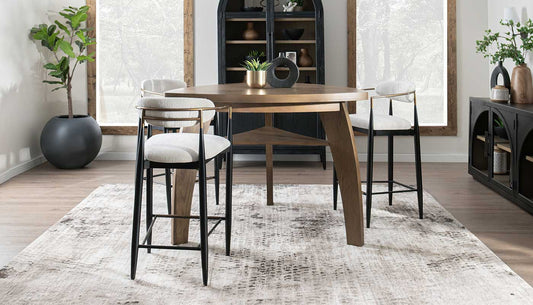 Triangle Bar Height Table & Jagger Chairs