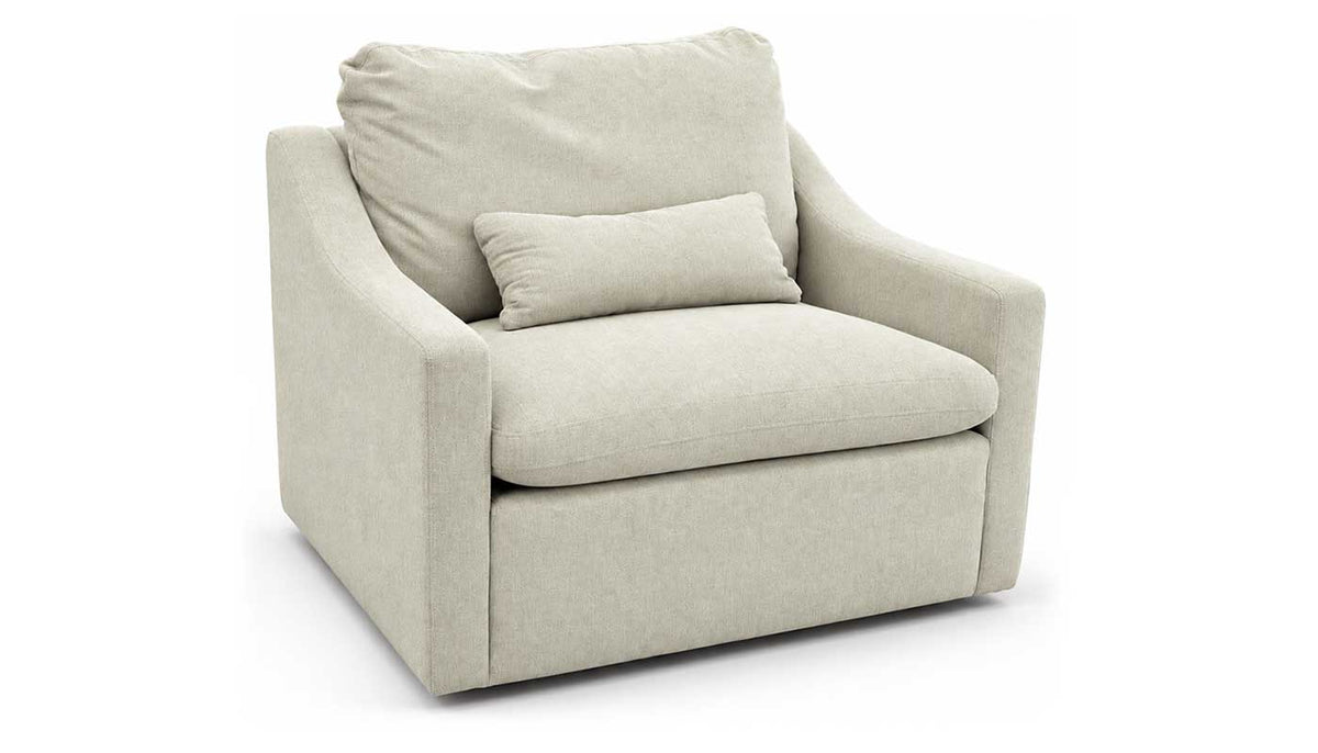 Jacqueline Fabric Swivel Chair