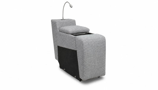 Ibiza IV Grey Fabric Console