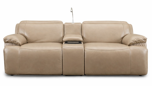 Ibiza III Leather Reclining Loveseat