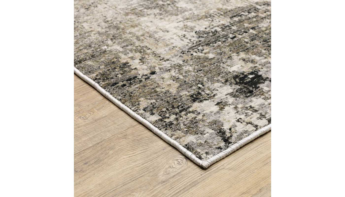 Nebulous Multi Light Gray 8 x 10 Rug